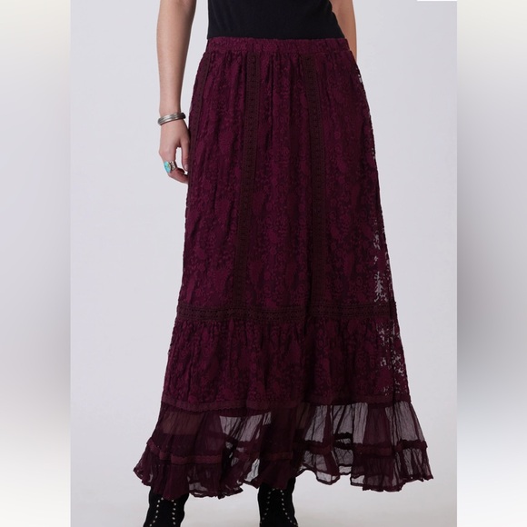 double d ranch petticoats on the prairie silk top matching skirt RTL $700 XS NWT - Picture 3 of 14